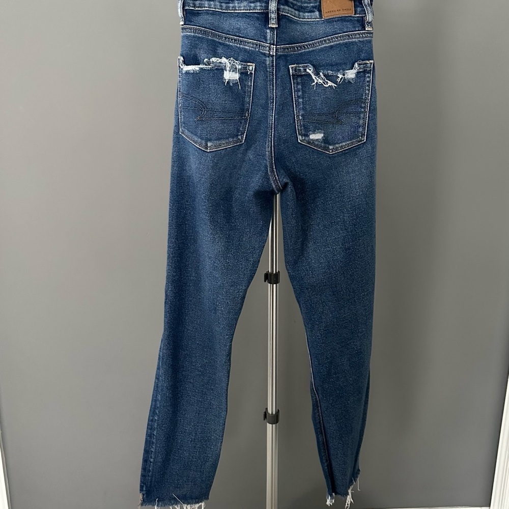 American Eagle Distressed Mom Jean - Picture 6 of 12